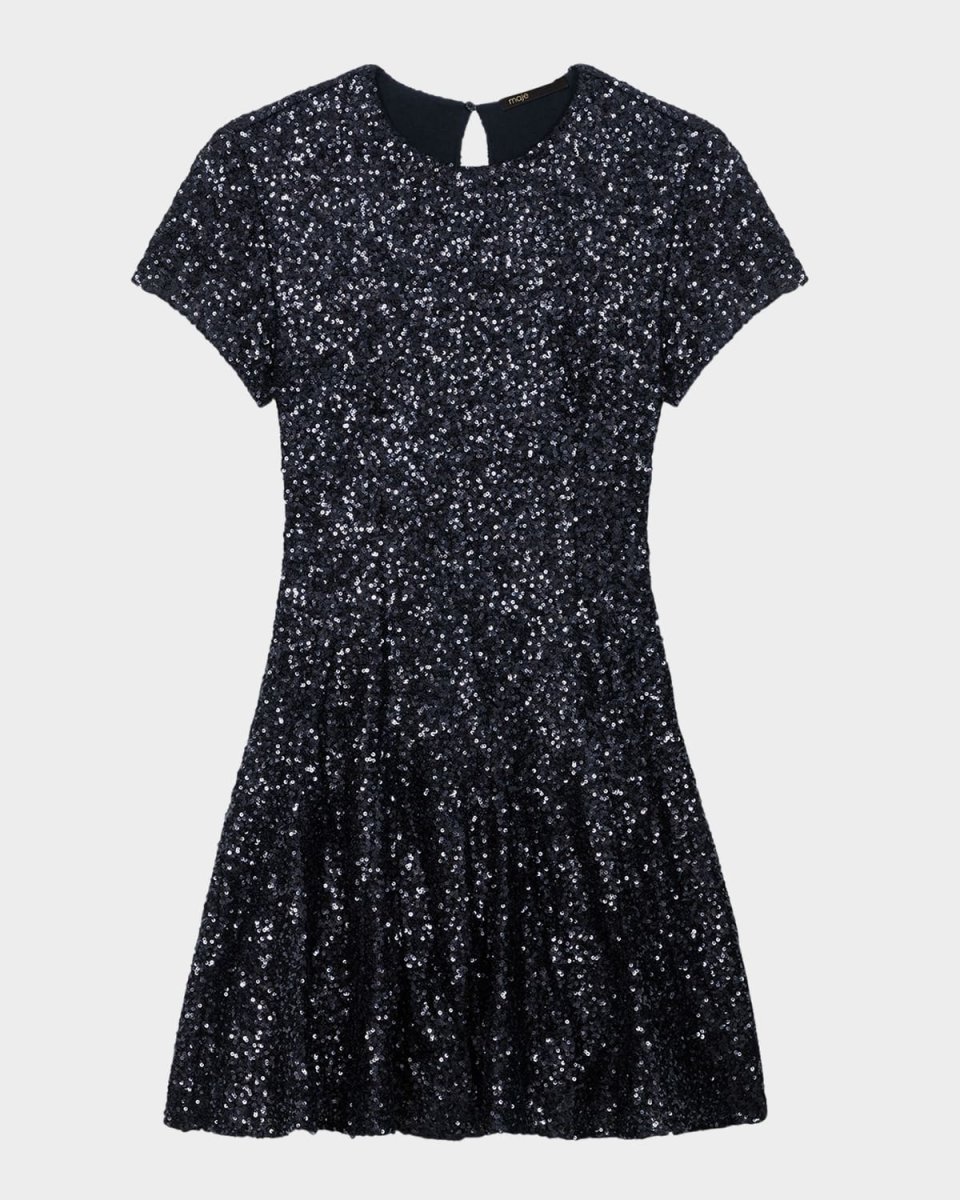 Radora Sequined Mini Dress